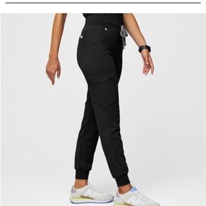Figs Zamora Jogger Scrub Pants in Black